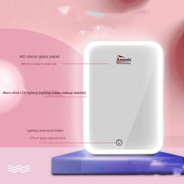 Mini Beauty Fridge – Mirror Design Refrigerator for Home & Dorm