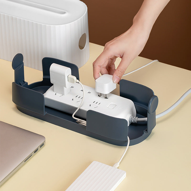 Cable Storage Box – Power Strip & Wire Organizer for Home