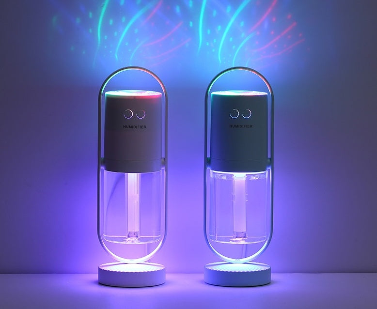 Magic Shadow USB Humidifier – Ultrasonic Air Mist with Night Light