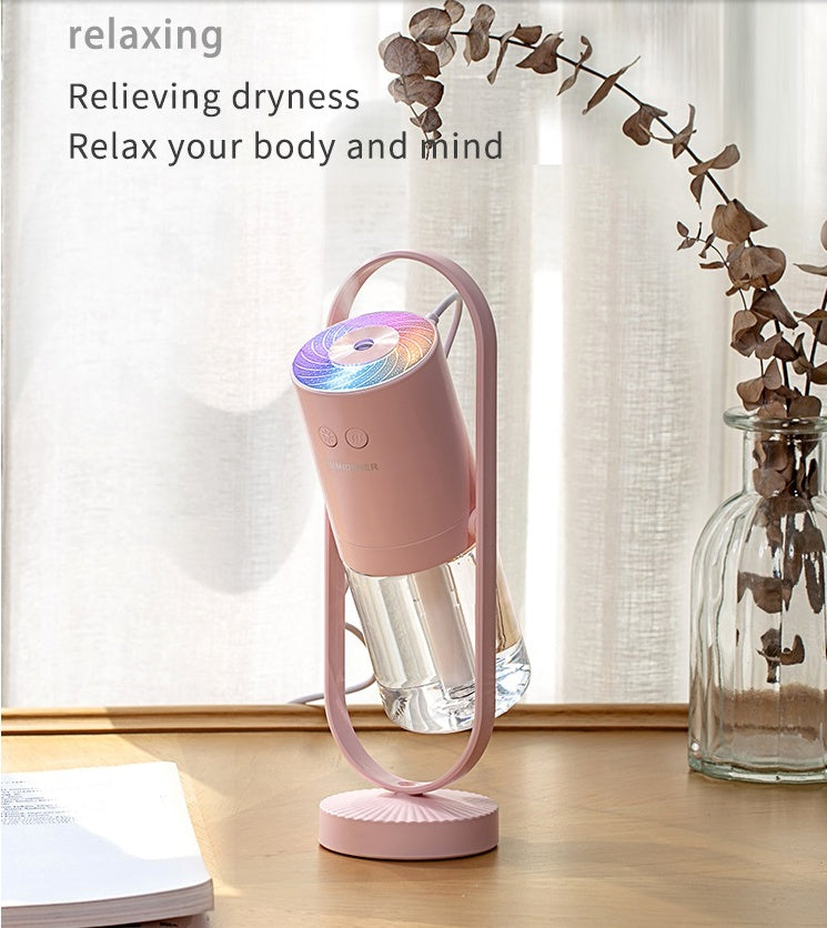 Magic Shadow USB Humidifier – Ultrasonic Air Mist with Night Light