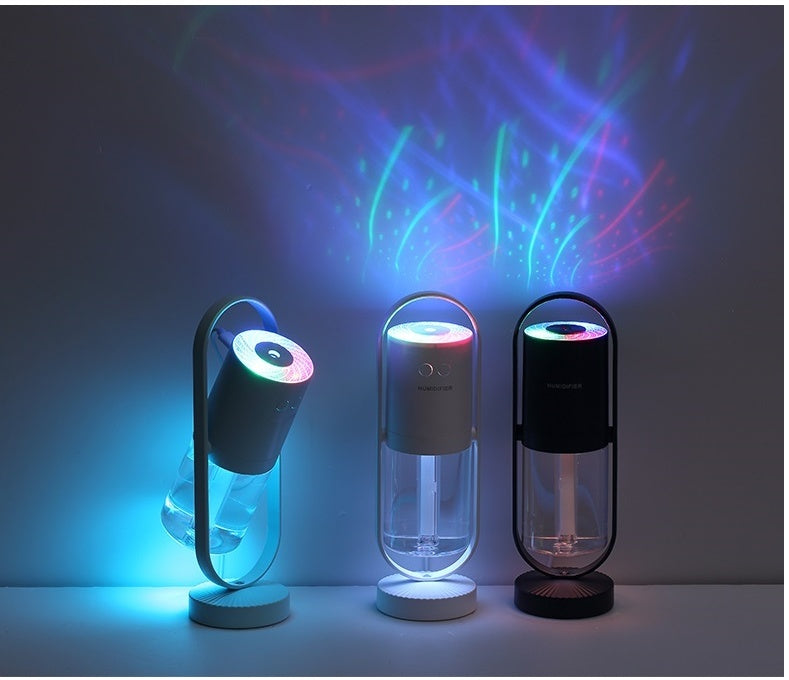Magic Shadow USB Humidifier – Ultrasonic Air Mist with Night Light