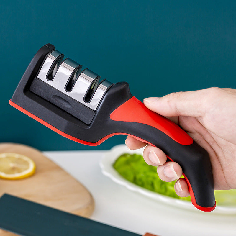 Multifunctional Handheld Sharpening Tool – Triple Use for Home
