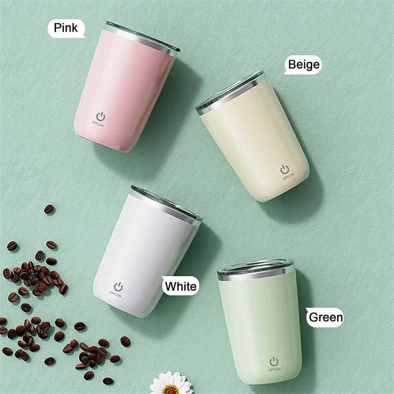 ChatGPT said:  350ml Self-Stirring Mug – Electric Magnetic Coffee & Juice Cup