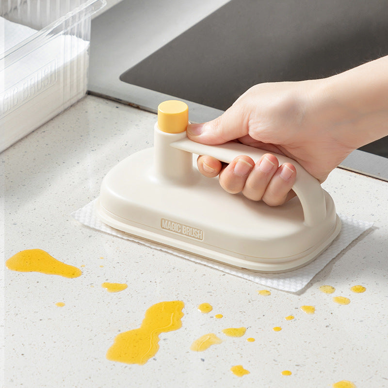 Magic Cleaning Brush – Kitchen & Bathroom Glass Ceramic Cleaner