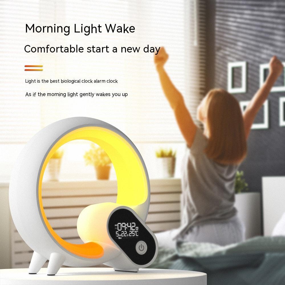 Q Light Alarm Clock – Sunrise Simulation with Bluetooth & LED