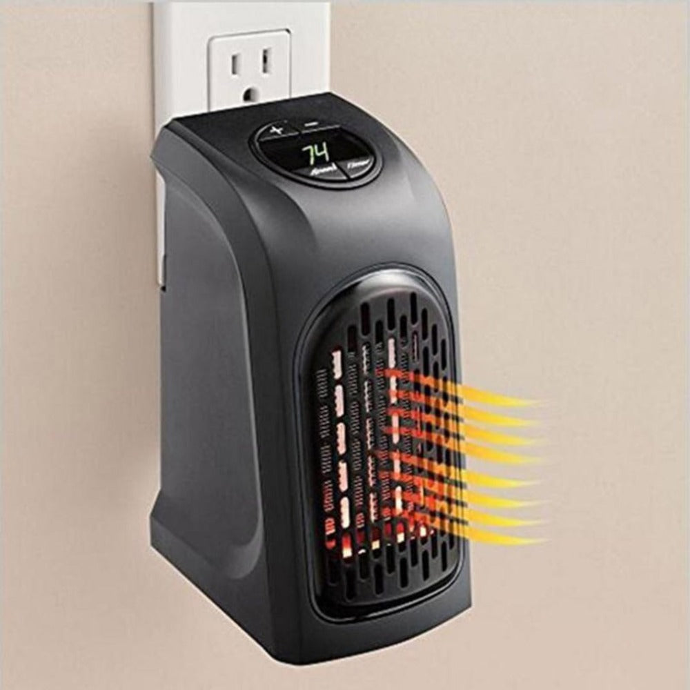 Mini Electric Heater Fan – Portable Ceramic Warmer for Home & Office