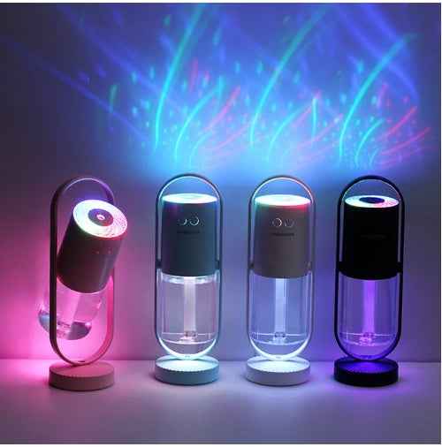 Magic Shadow USB Humidifier – Ultrasonic Air Mist with Night Light