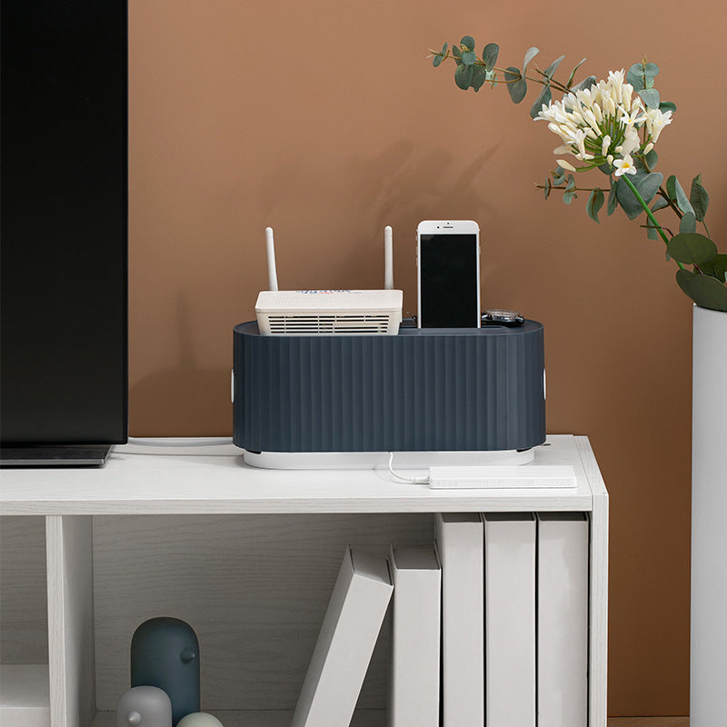 Cable Storage Box – Power Strip & Wire Organizer for Home