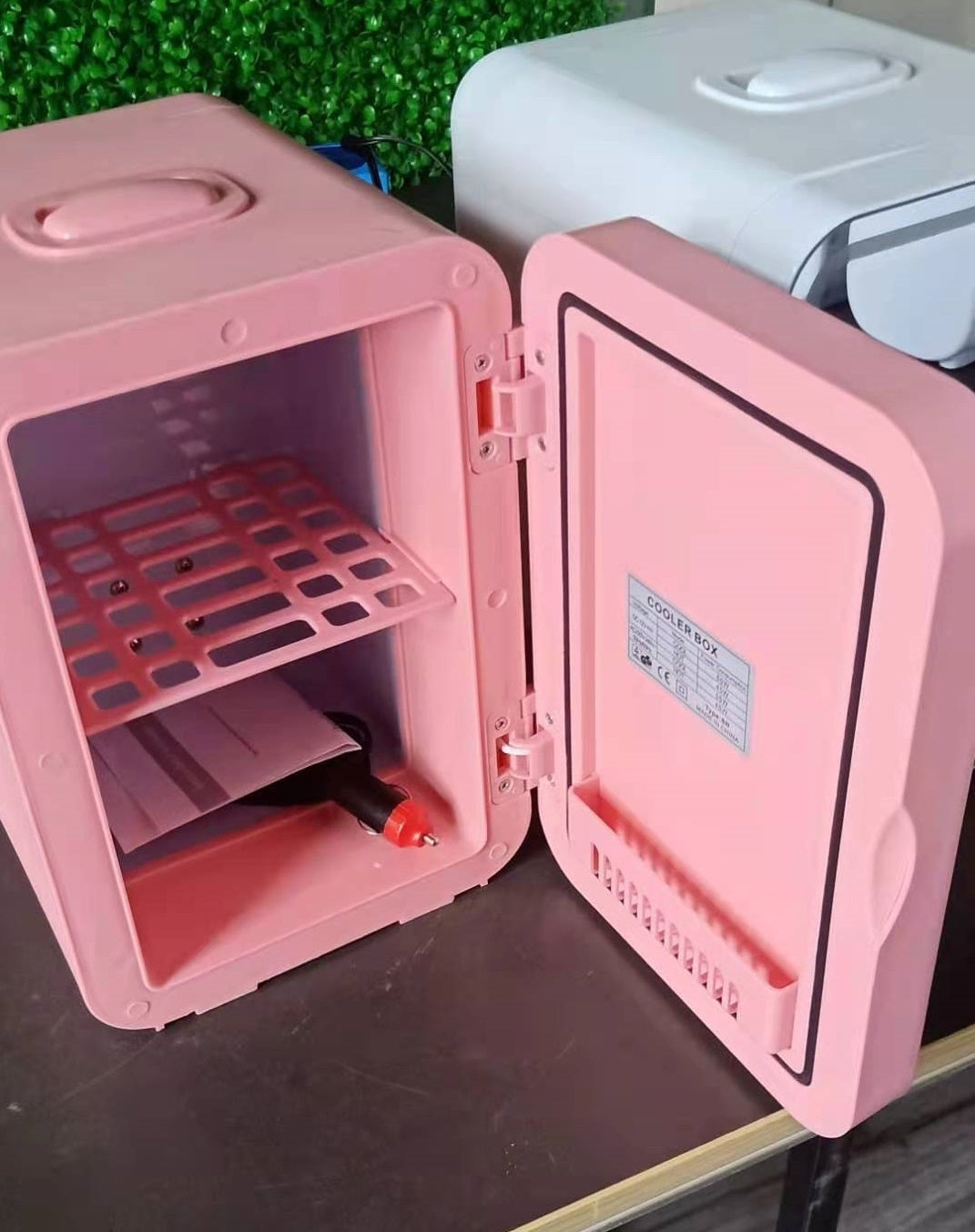 Mini Beauty Fridge – Mirror Design Refrigerator for Home & Dorm