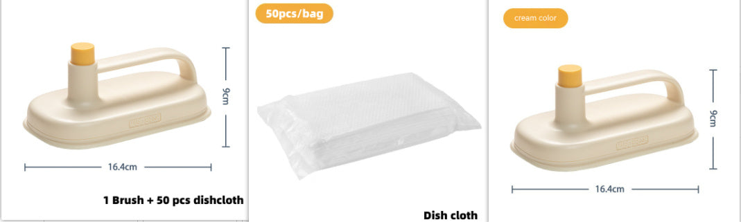 Magic Cleaning Brush – Kitchen & Bathroom Glass Ceramic Cleaner