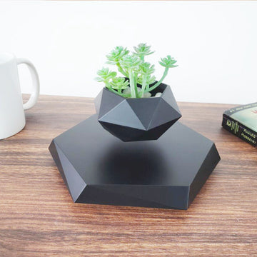 Floating Magnetic Levitating Flower Pot – Creative Home Desk Decor