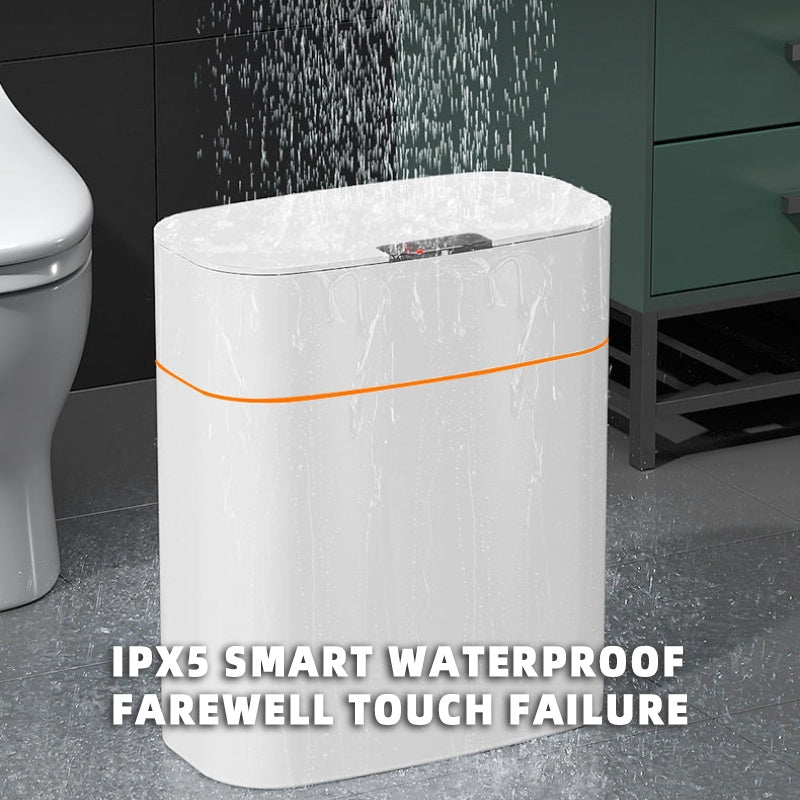 Smart Trash Can with Lid – Automatic Sensor Dustbin for Home & Car